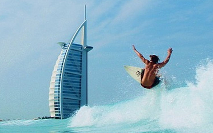 Сёрфинг в Дубае